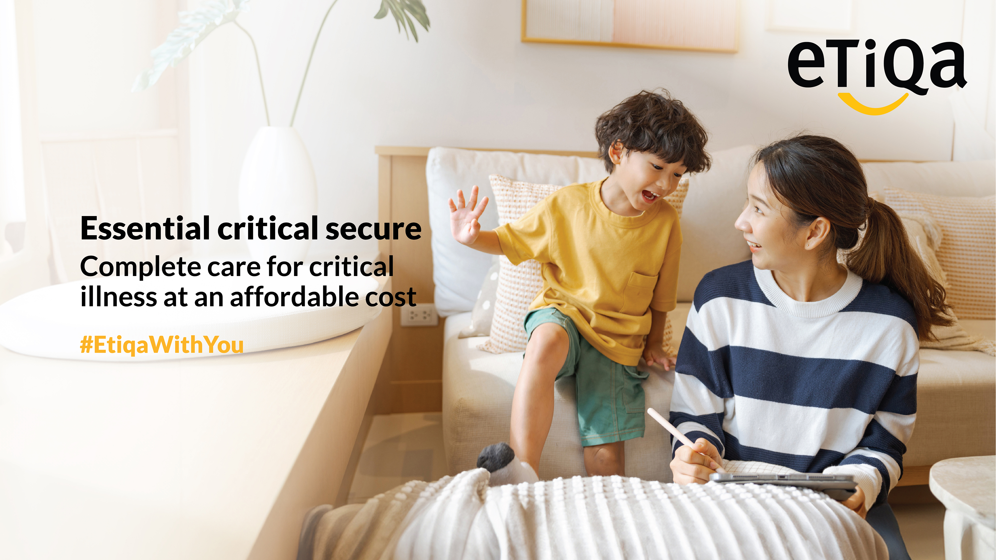 The new Essential critical secure plan features coverage for mental health conditions and first-in-market monthly cash payouts upon diagnosis of severe critical illness.