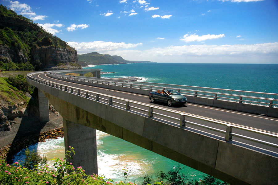 The Grand Pacific Drive extends from Sydney’s Royal National Park to the city of Wollongong