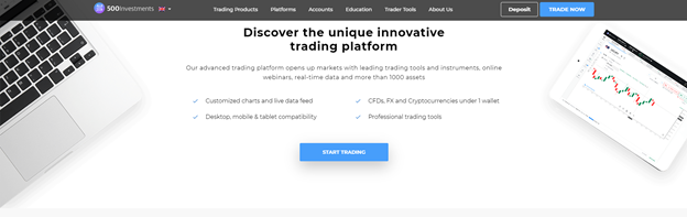 500Investments platform