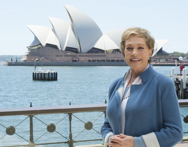 Dame Julie Andrews in Sydney to cast the 60th Anniversary production of Lerner and Loewe’s My Fair Lady which she will direct in 2016 Image: Destination NSW/James Morgan Photography