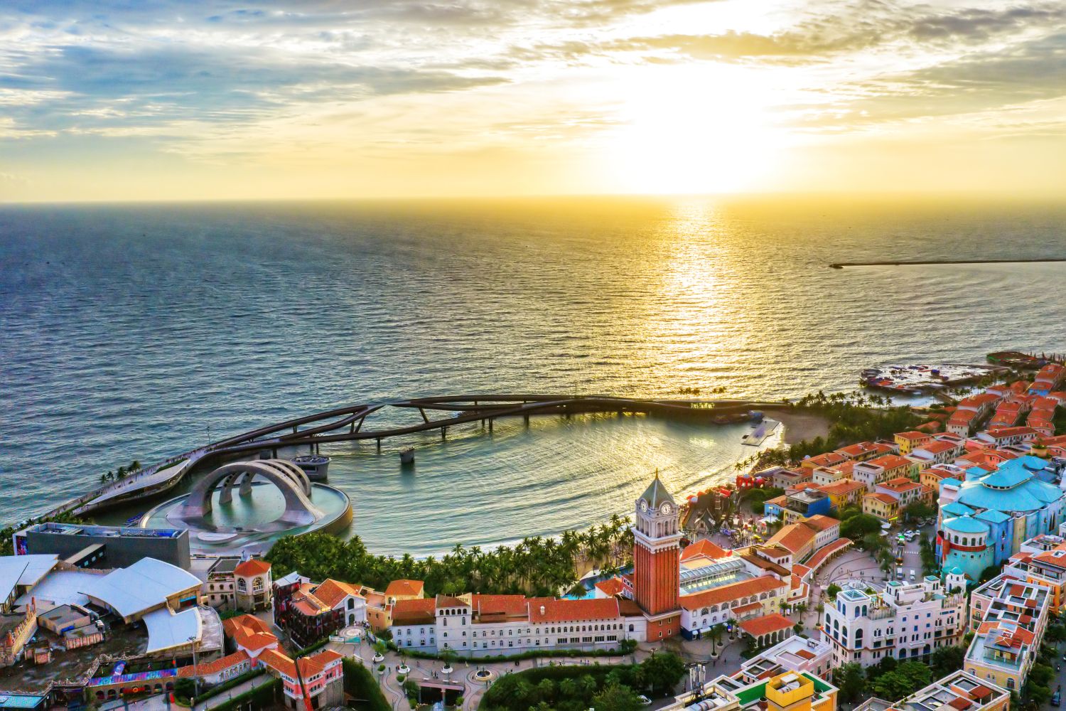 Sunset Town in Phu Quoc, part of the leisure and entertainment offer Sun Group is presenting to MICE organizers.