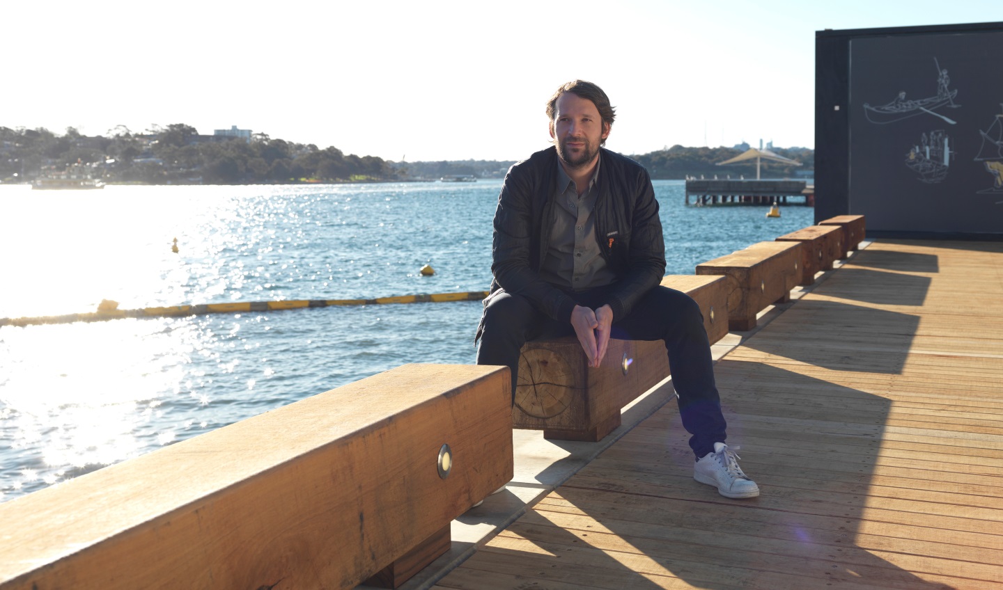 Chef Rene Redzepi on location at Barangaroo, Sydney